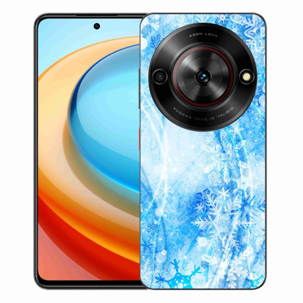 ZTE Blade A75 zselés tok mmCase - hópelyhek
