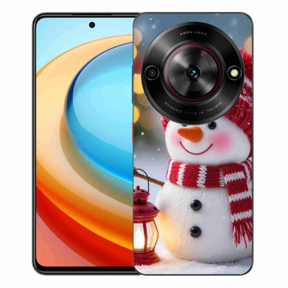 ZTE Blade A75 zselés tok mmCase - hóember 2