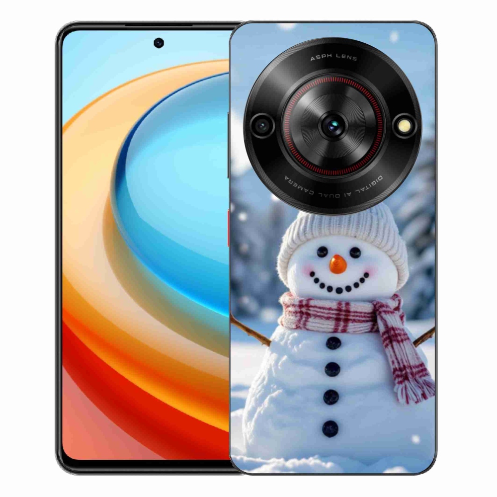 ZTE Blade A75 zselés tok mmCase - hóember 3