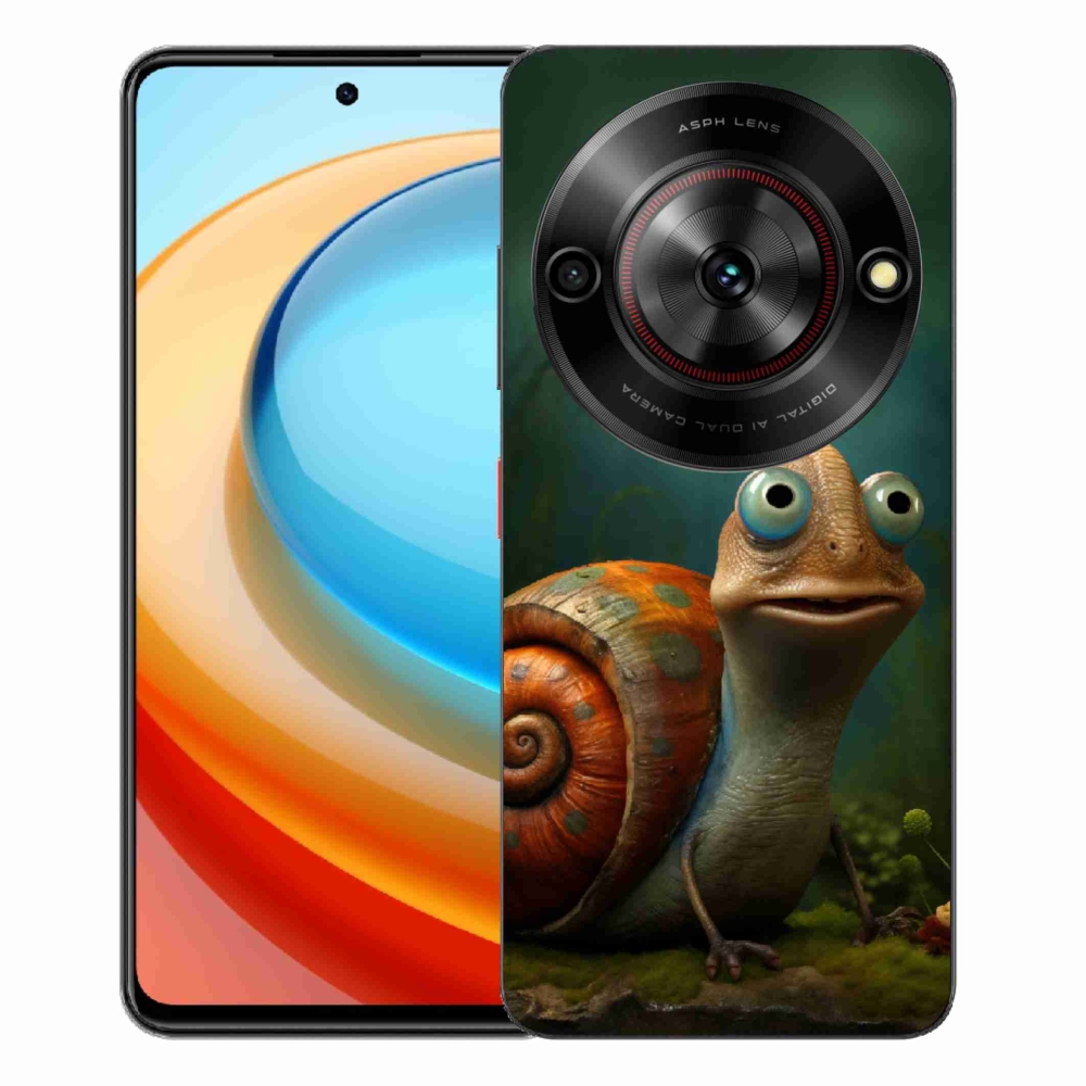 ZTE Blade A75 zselés tok mmCase - csiga