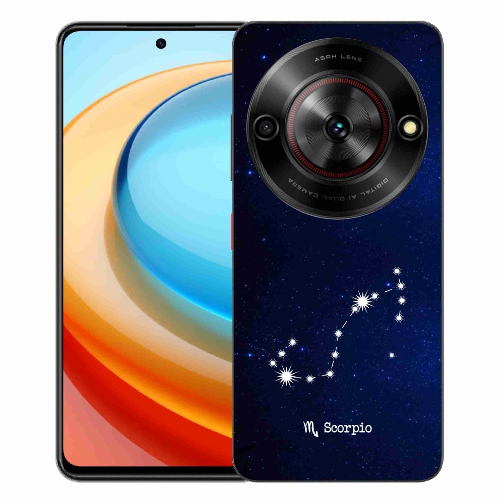 ZTE Blade A75 zselés tok mmCase - Skorpió csillagkép