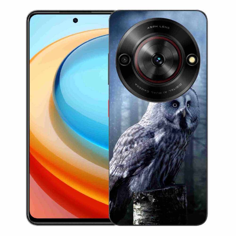 ZTE Blade A75 zselés tok mmCase - bagoly