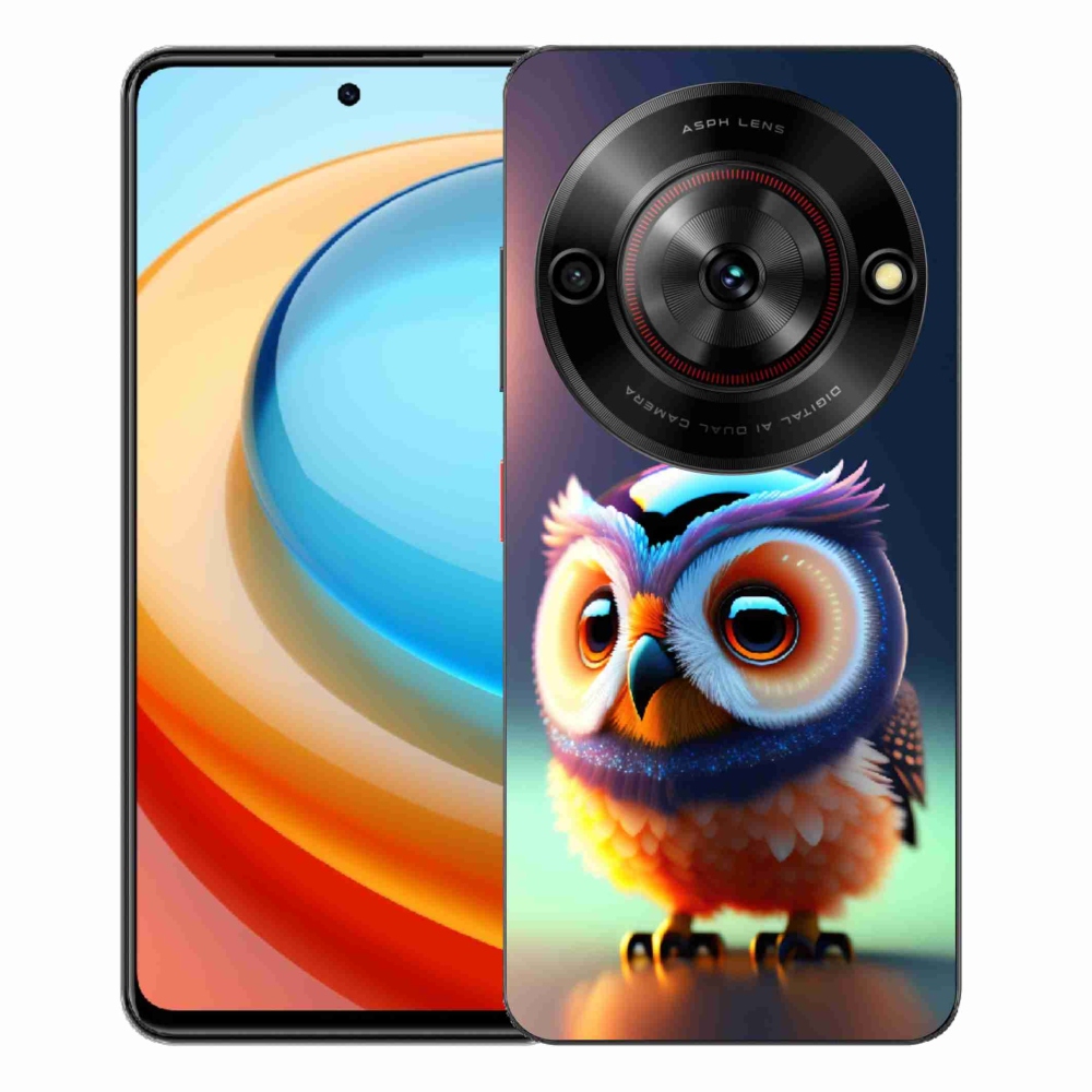 ZTE Blade A75 zselés tok mmCase - bagoly