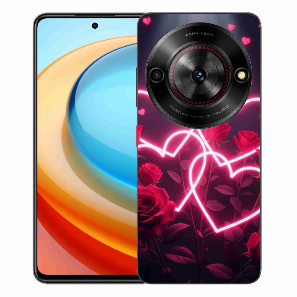 ZTE Blade A75 zselés borító mmCase - a szerelem szíve