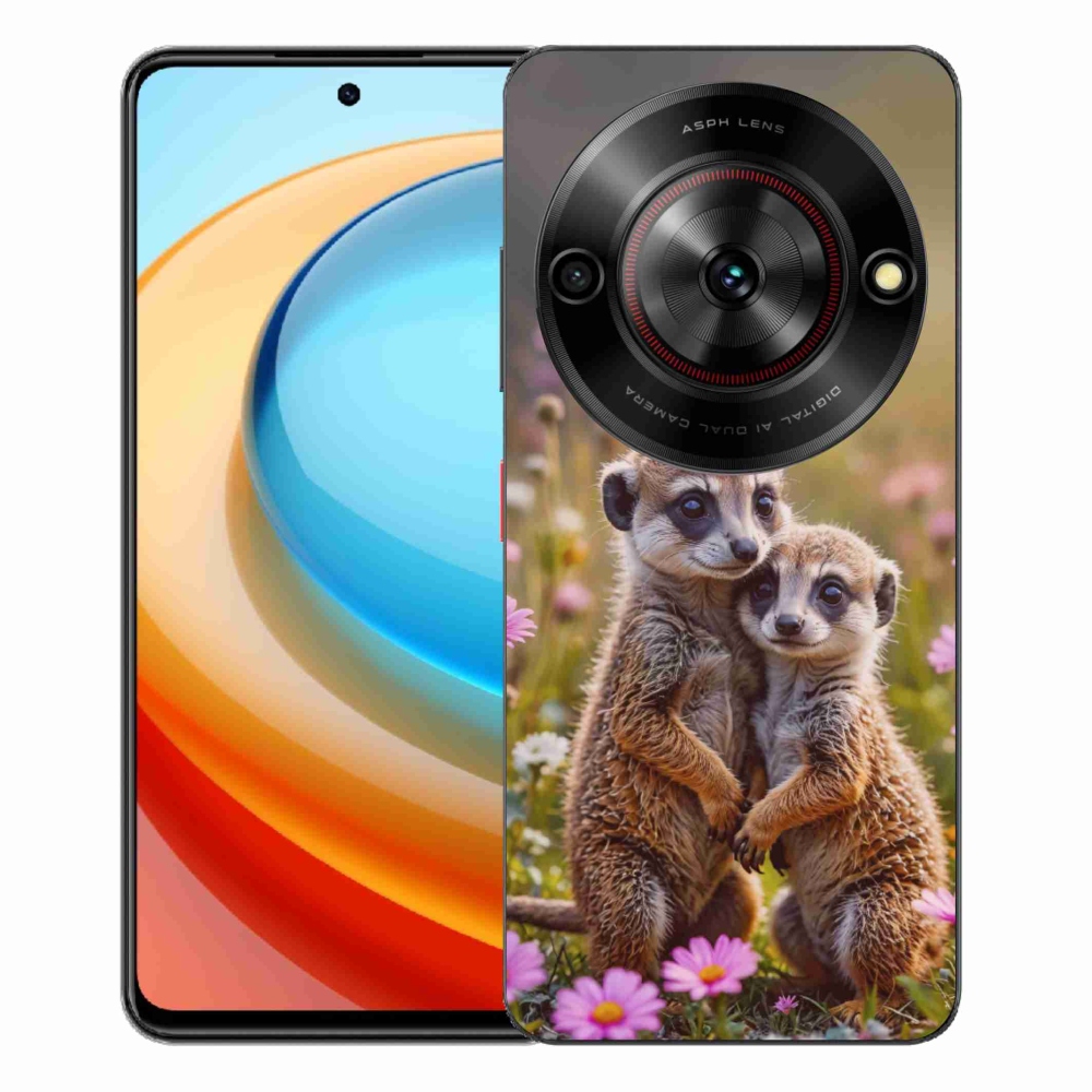 ZTE Blade A75 zselés tok mmCase - szurikátás duóhoz