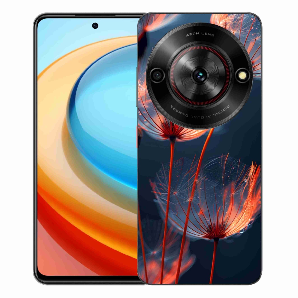 ZTE Blade A75 zselés borító mmCase - világító pehely