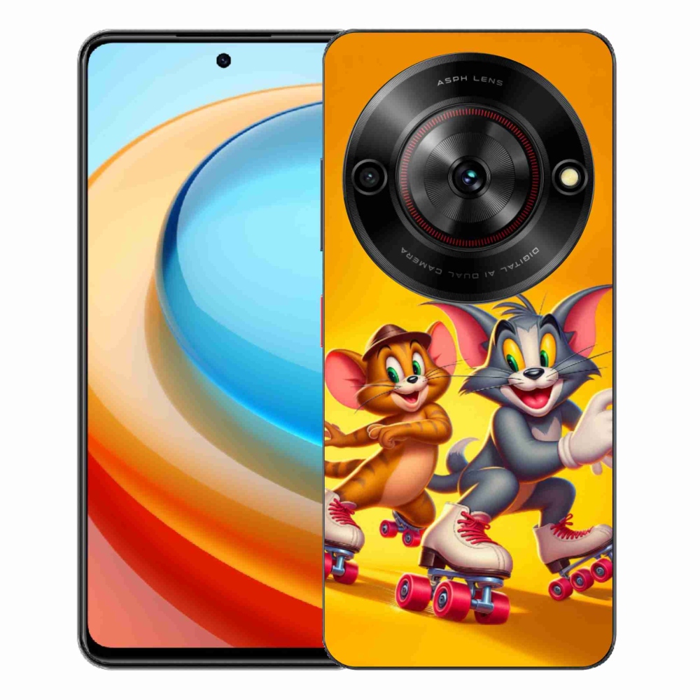 ZTE Blade A75 zselés borító mmCase - tom and jerry