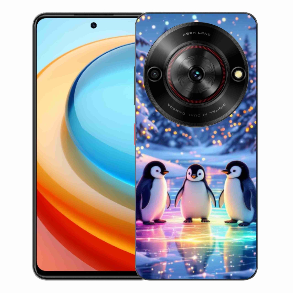 ZTE Blade A75 zselés borító mmCase - pingvinekhez