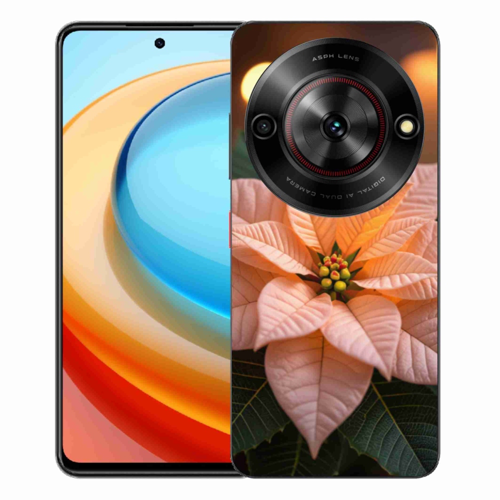 ZTE Blade A75 zselés tok mmCase - Karácsonyi csillag