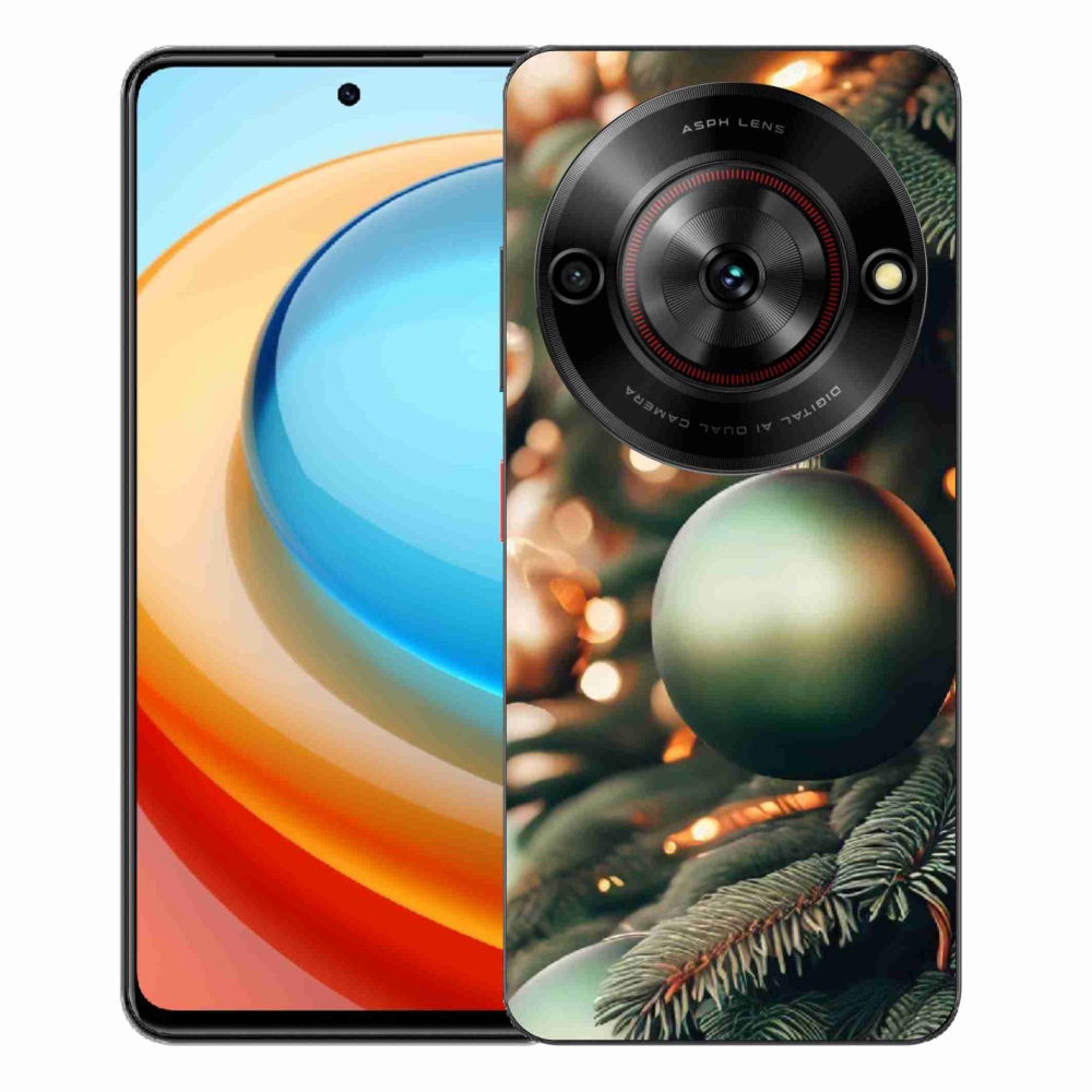 ZTE Blade A75 zselés borító mmCase - karácsonyi dekorációk 1