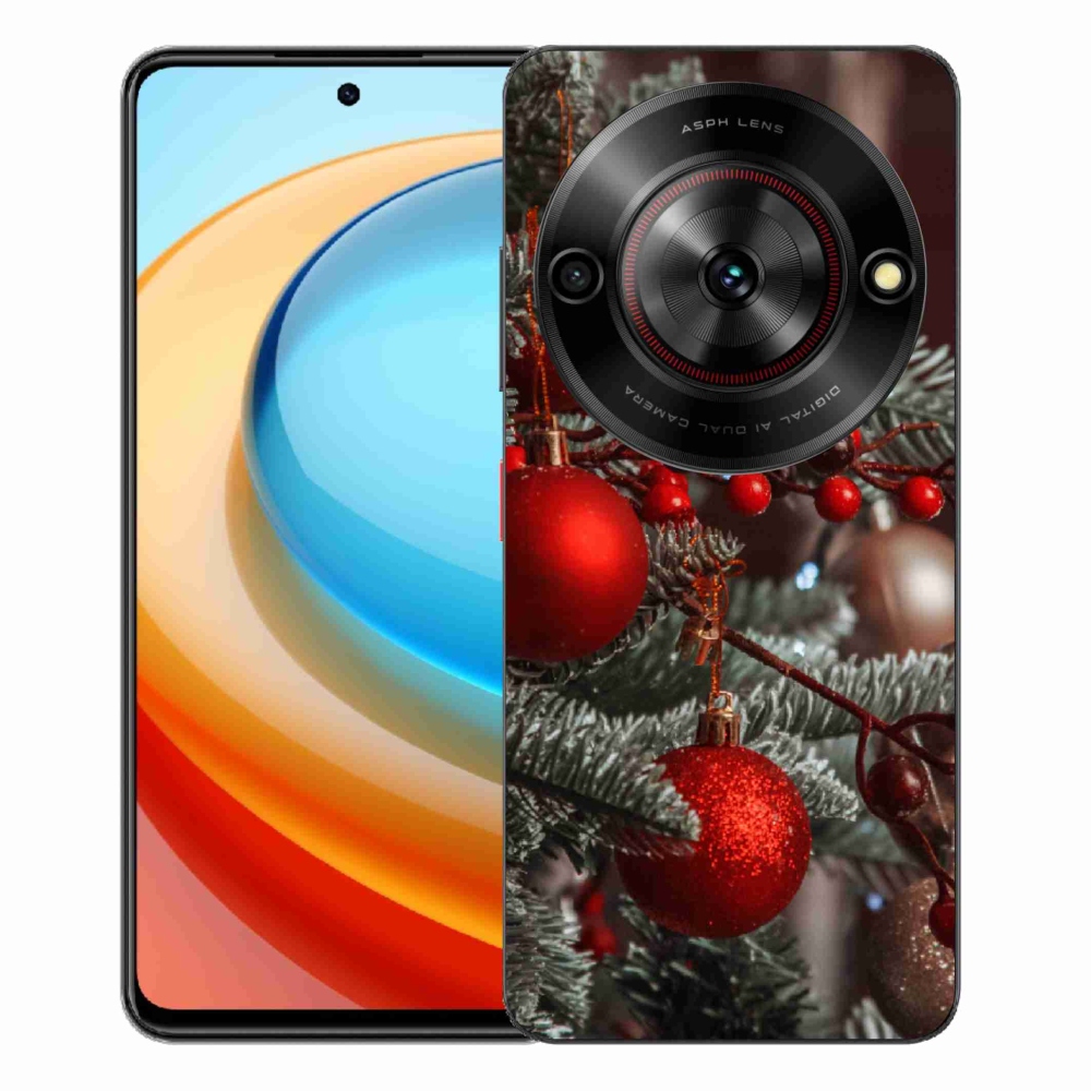 ZTE Blade A75 zselés borító mmCase - karácsonyi dekorációk 2
