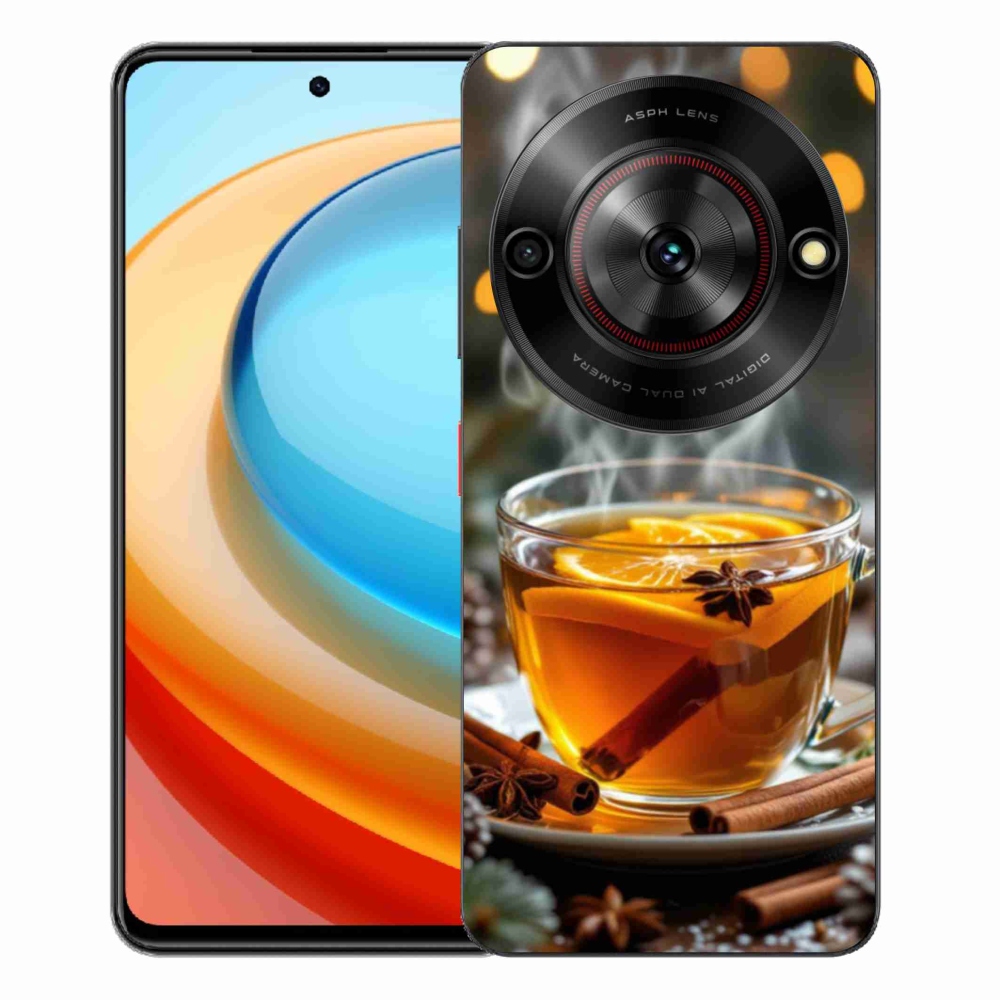 ZTE Blade A75 zselés tok mmCase - karácsonyi lyukasztás