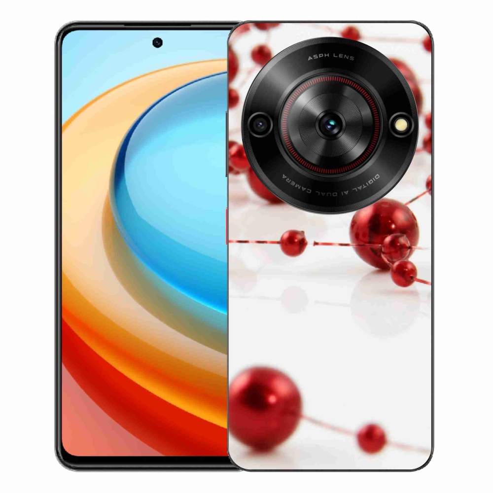 ZTE Blade A75 zselés tok mmCase - karácsonyi lánc
