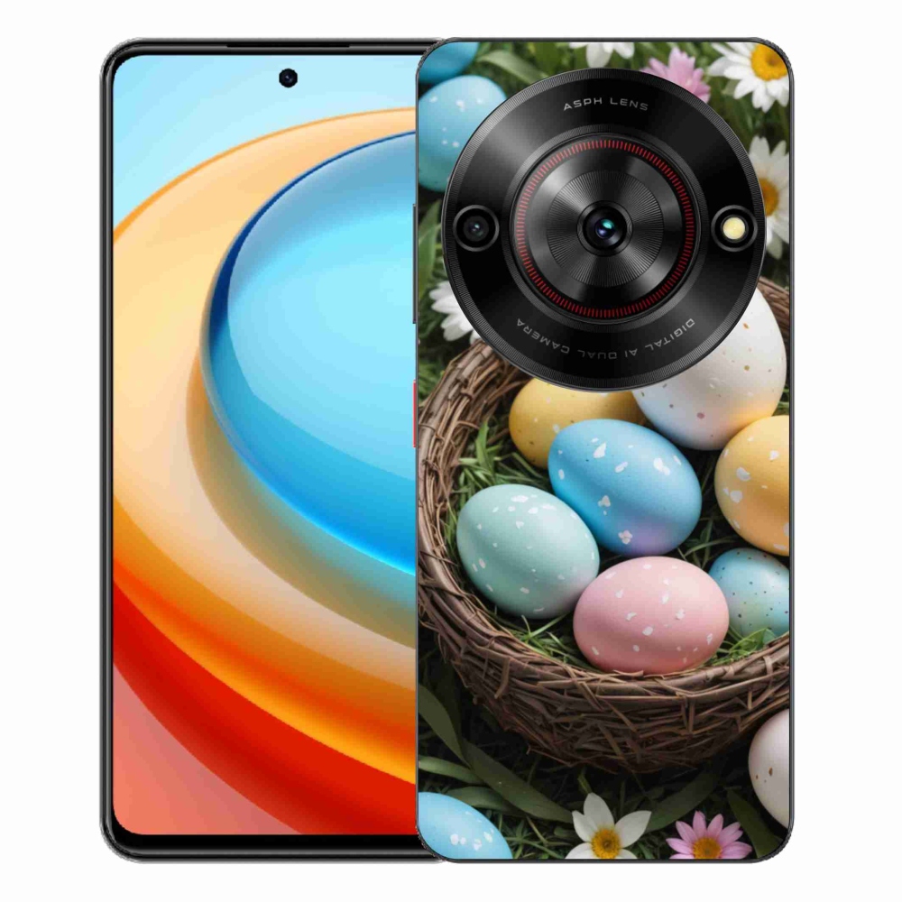 ZTE Blade A75 zselés tok mmCase - Húsvéti tojások 2