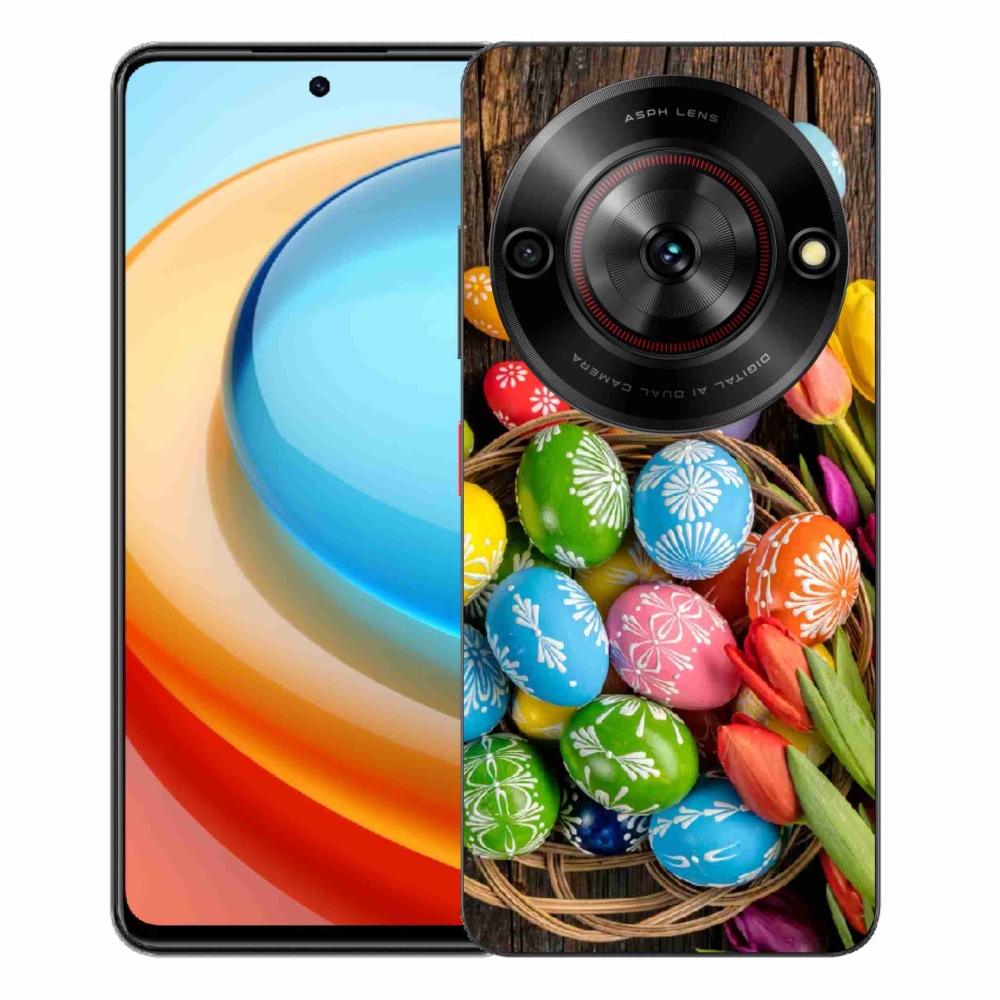 ZTE Blade A75 zselés tok mmCase - Húsvéti tojás