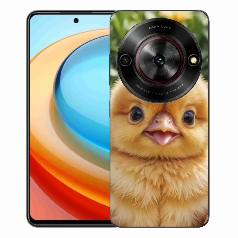 ZTE Blade A75 zselés tok mmCase - boldog csaj