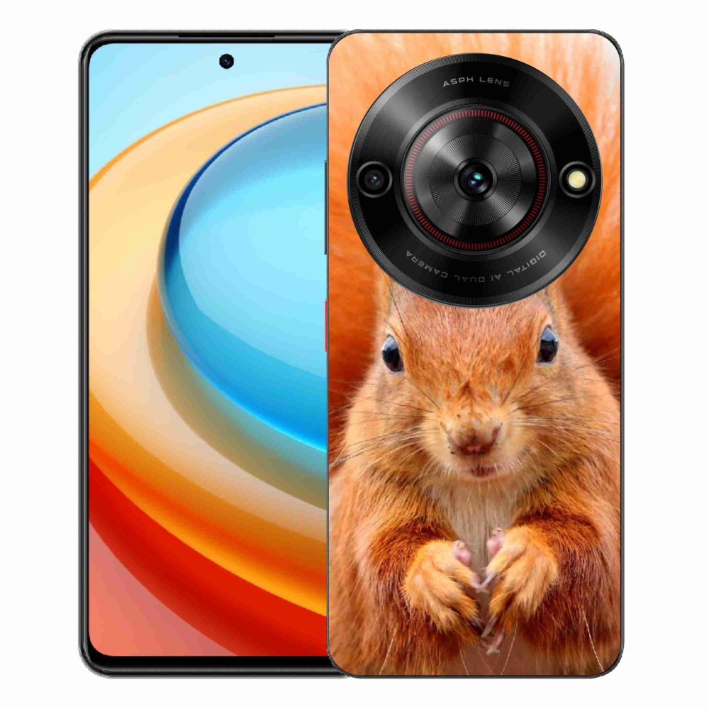 ZTE Blade A75 zselés tok mmCase - mókus