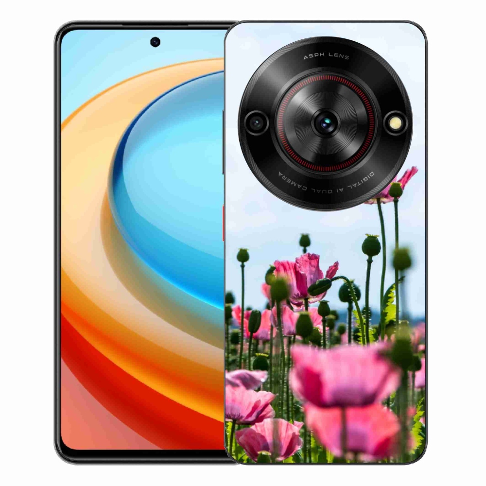 ZTE Blade A75 zselés tok mmCase - mákos mák
