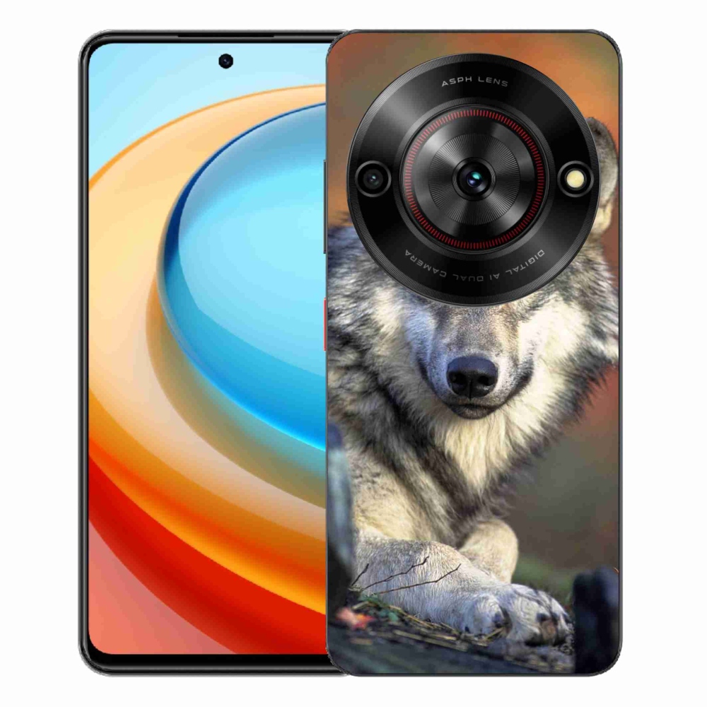 ZTE Blade A75 zselés tok mmCase - farkas