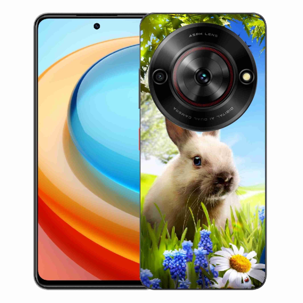 ZTE Blade A75 zselés tok mmCase - nyuszi
