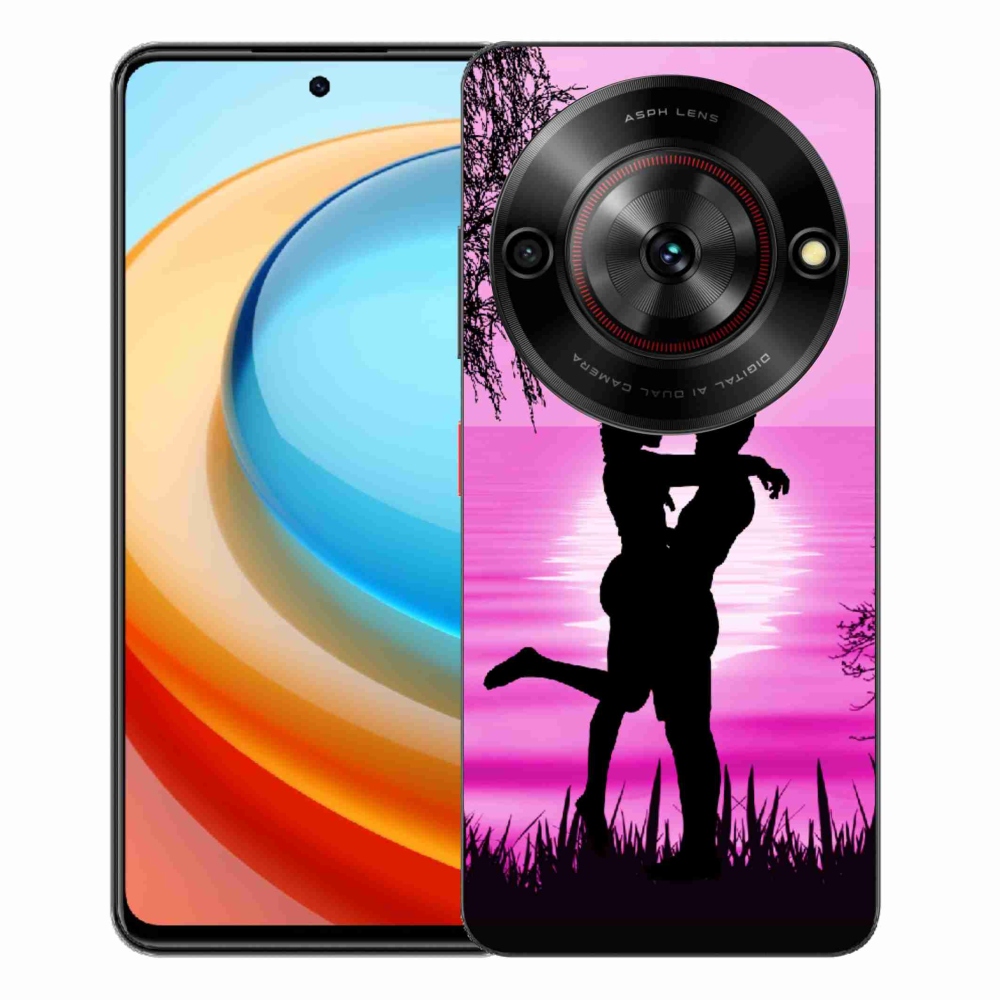 ZTE Blade A75 zselés tok mmCase - naplemente