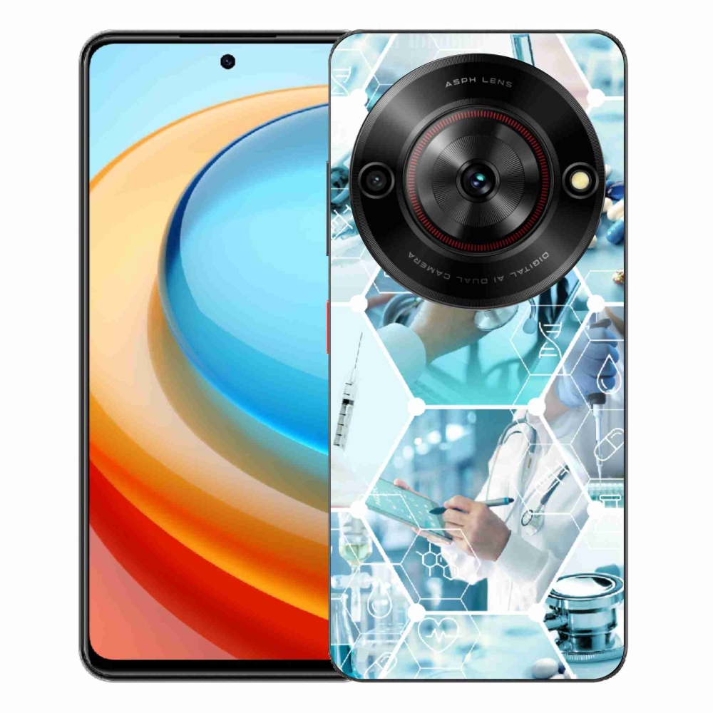 ZTE Blade A75 zselés borítás mmCase - egészség