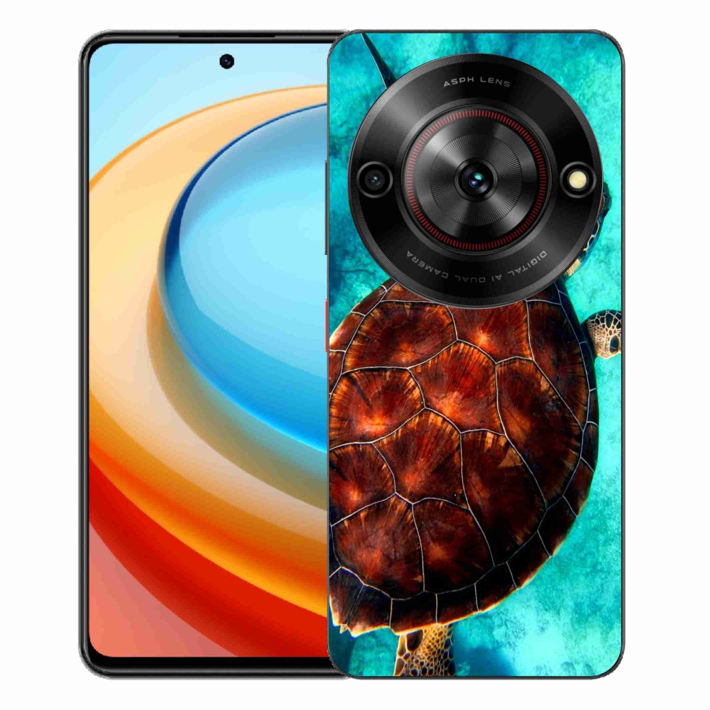 ZTE Blade A75 zselés tok mmCase - teknősbéka