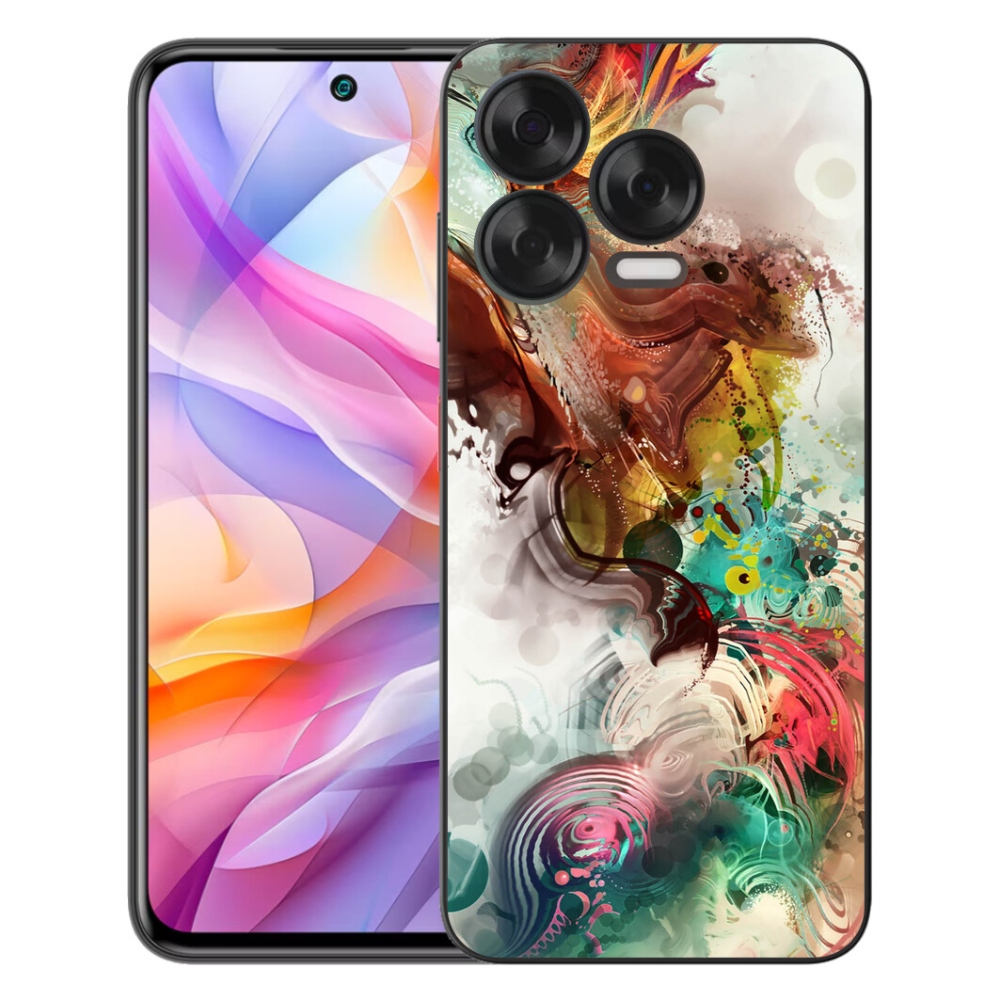 mmCase gél tok a ZTE Blade V70 Vita készülékhez – absztrakt 1