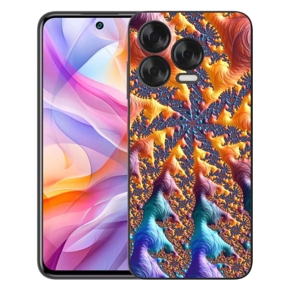 mmCase gélhuzat a ZTE Blade V70 Vita készülékhez – absztrakt motívum 23