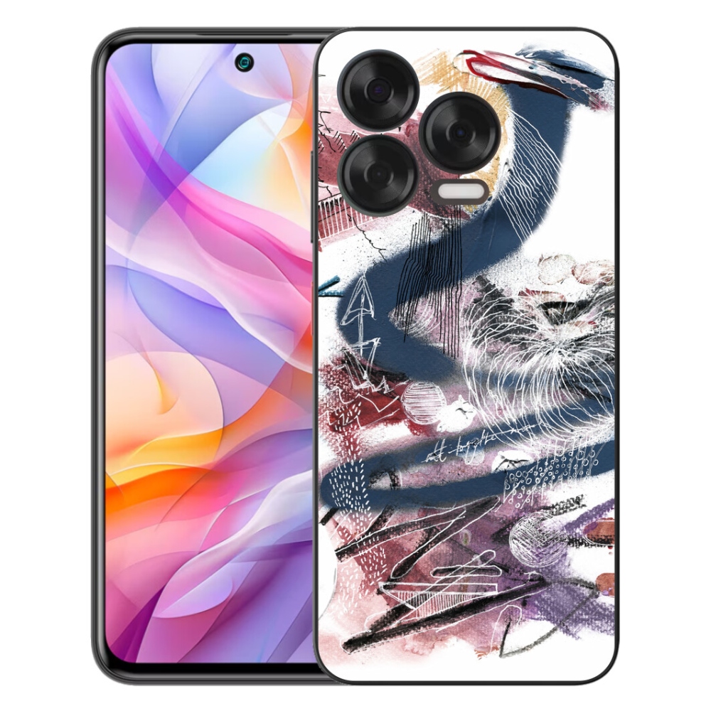 mmCase gélhuzat a ZTE Blade V70 Vita készülékhez – absztrakt motívum 28