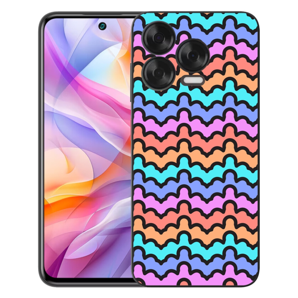 mmCase gélhuzat a ZTE Blade V70 Vita készülékhez – absztrakt motívum 30