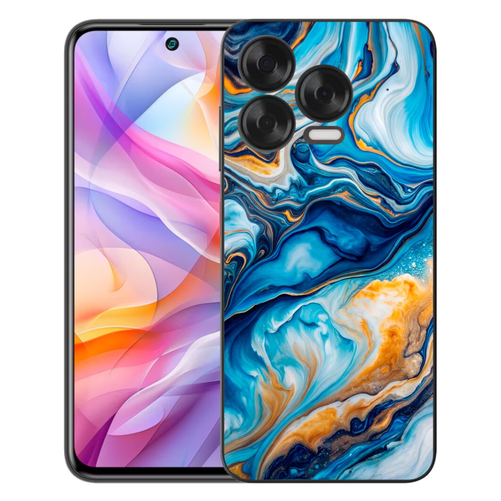 mmCase gélhuzat a ZTE Blade V70 Vita-hoz – absztrakt motívum 34