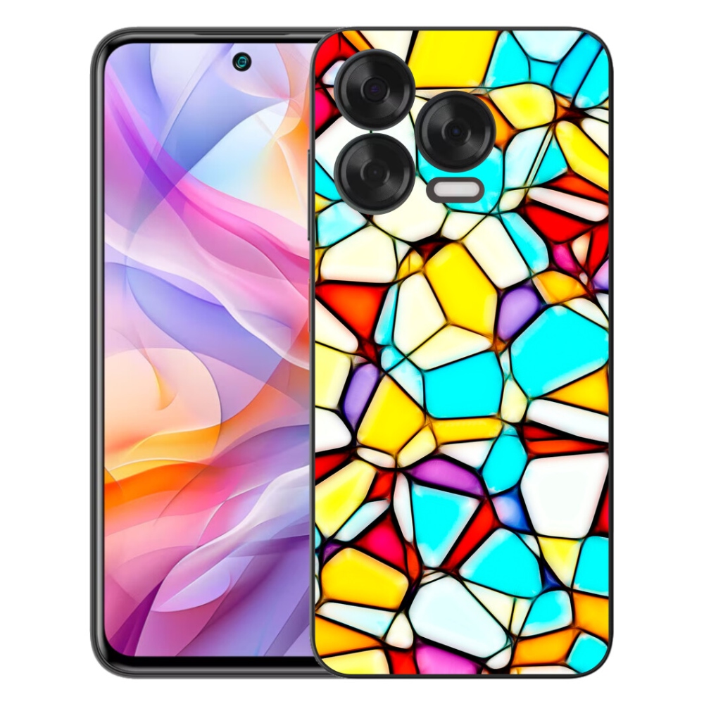 mmCase gélhuzat a ZTE Blade V70 Vita-hoz – absztrakt motívum 40