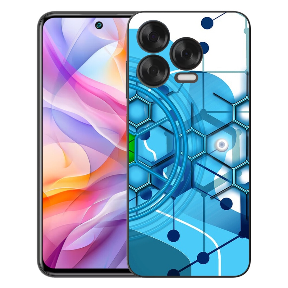 mmCase gél tok a ZTE Blade V70 Vita készülékhez – absztrakt mintázat 2