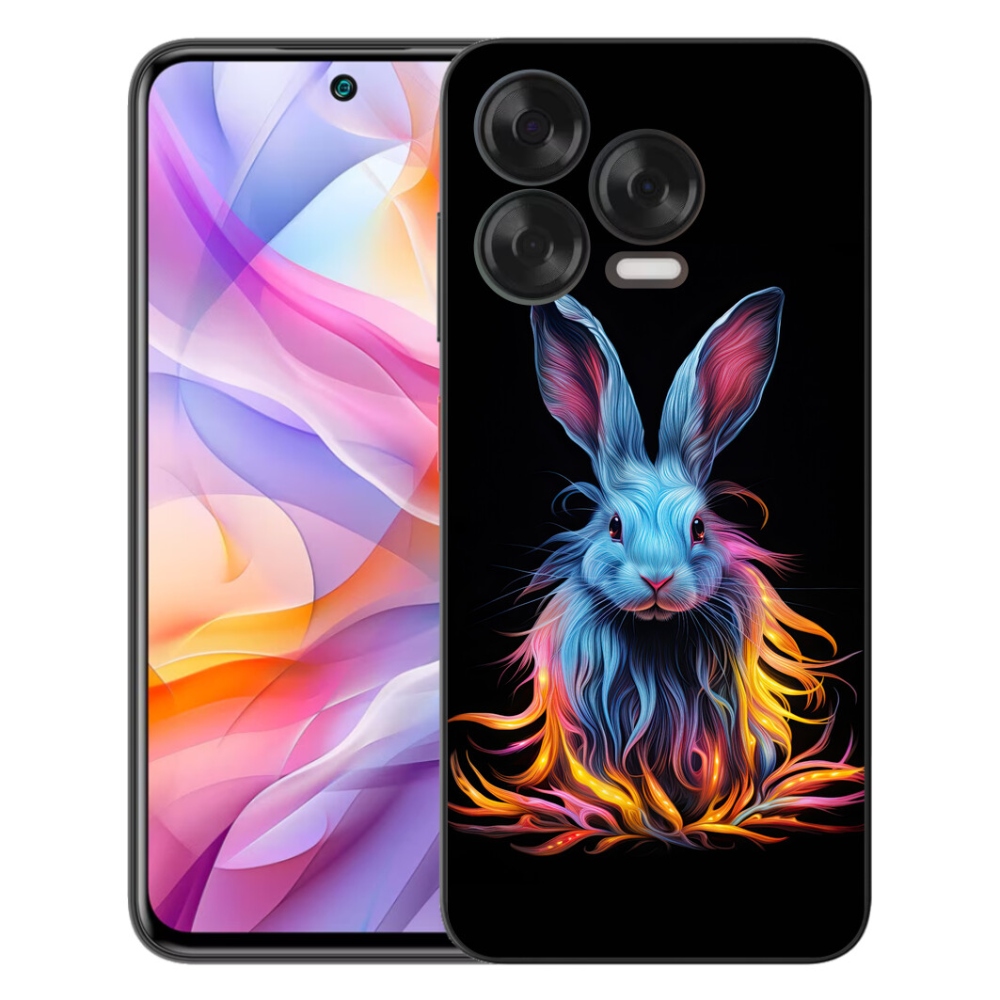 mmCase gélhuzat a ZTE Blade V70 Vita készülékhez – absztrakt nyúl