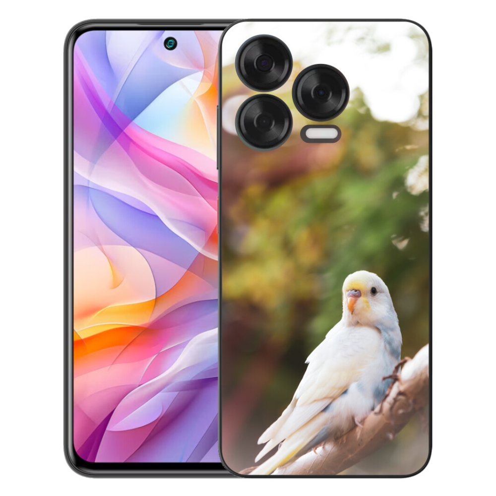 mmCase géltok a ZTE Blade V70 Vita készülékhez – fehér papagáj