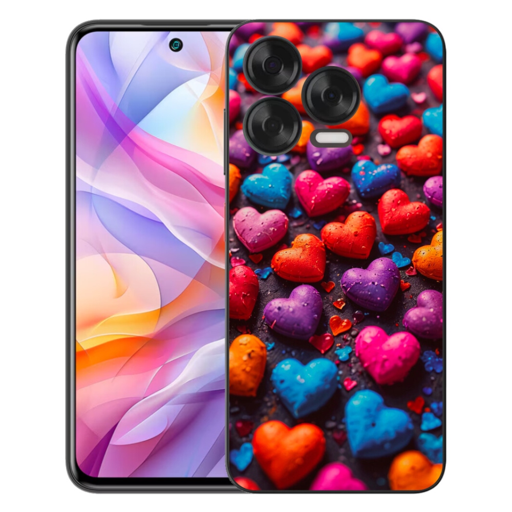 mmCase géltok a ZTE Blade V70 Vita-hoz – színes szívek