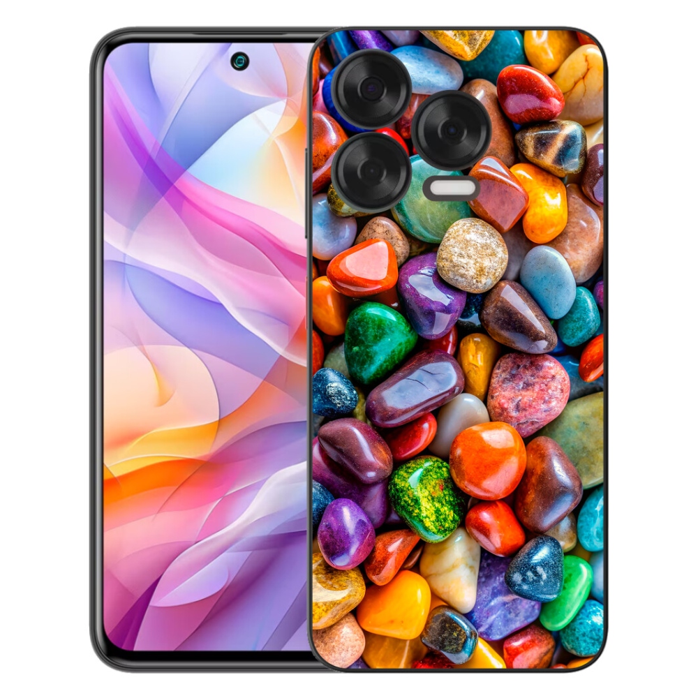mmCase gél tok a ZTE Blade V70 Vita készülékhez – színes strasszokkal