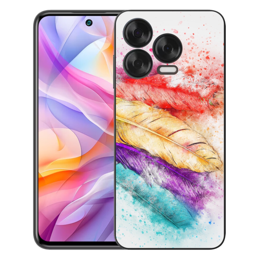 mmCase gél tok a ZTE Blade V70 Vita készülékhez – színes tollak