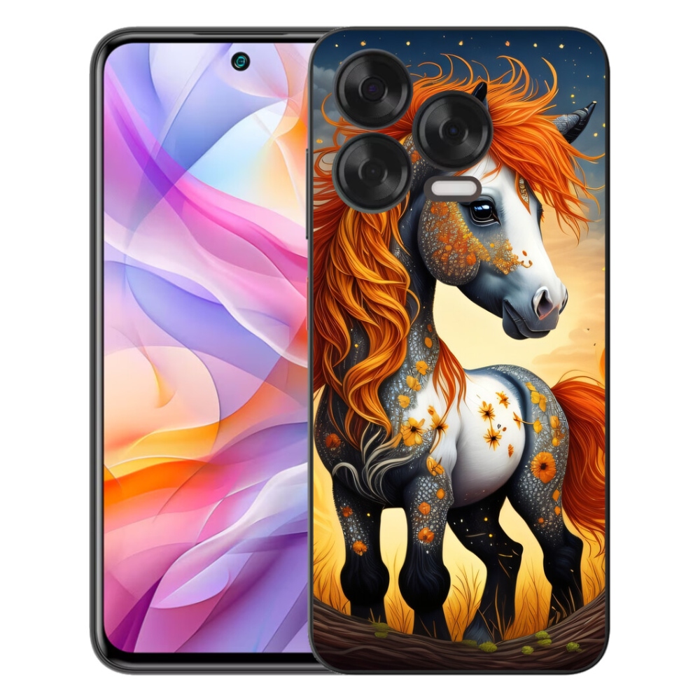 mmCase gél tok a ZTE Blade V70 Vita készülékhez – színes póni