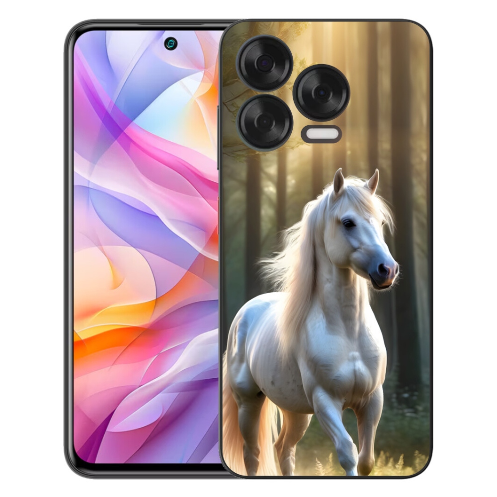 mmCase géltok a ZTE Blade V70 Vita készülékhez – fehér ló 3