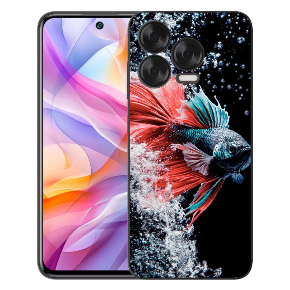 mmCase gélhuzat a ZTE Blade V70 Vita-hoz – színes harcosnő