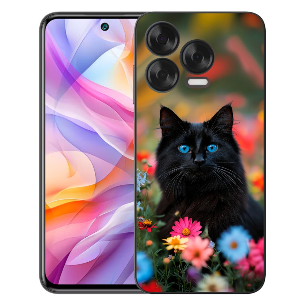 mmCase géltok a ZTE Blade V70 Vita-hoz – fekete cica 4