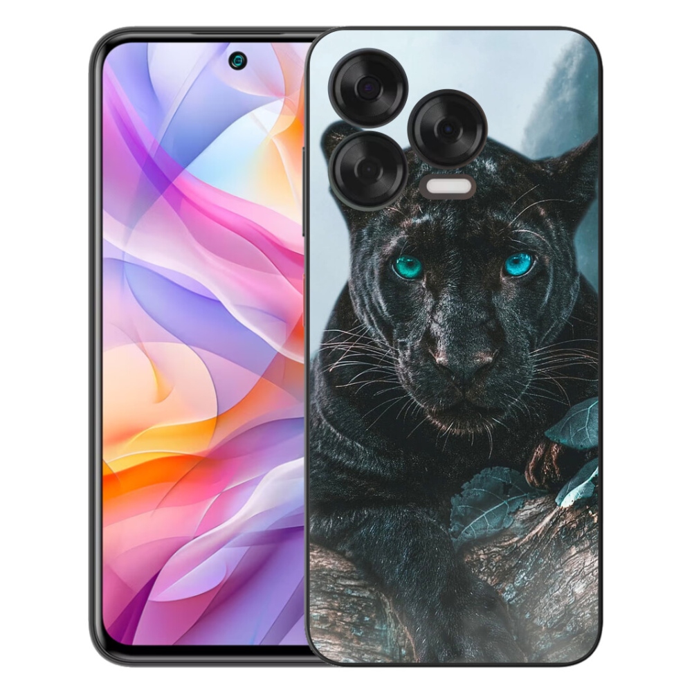mmCase gél tok a ZTE Blade V70 Vita készülékhez – fekete párduc