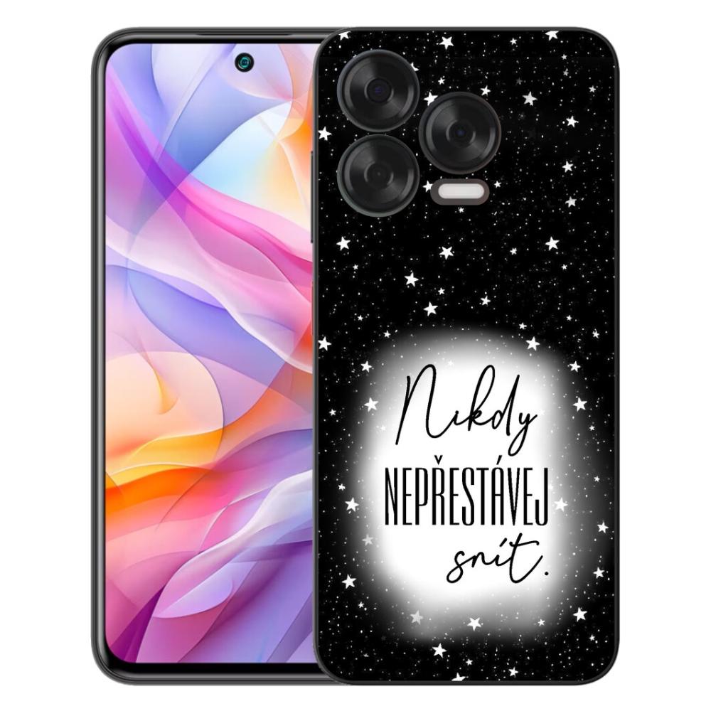 mmCase géltok a ZTE Blade V70 Vita-hoz – idézet 1, fekete-fehér háttérrel