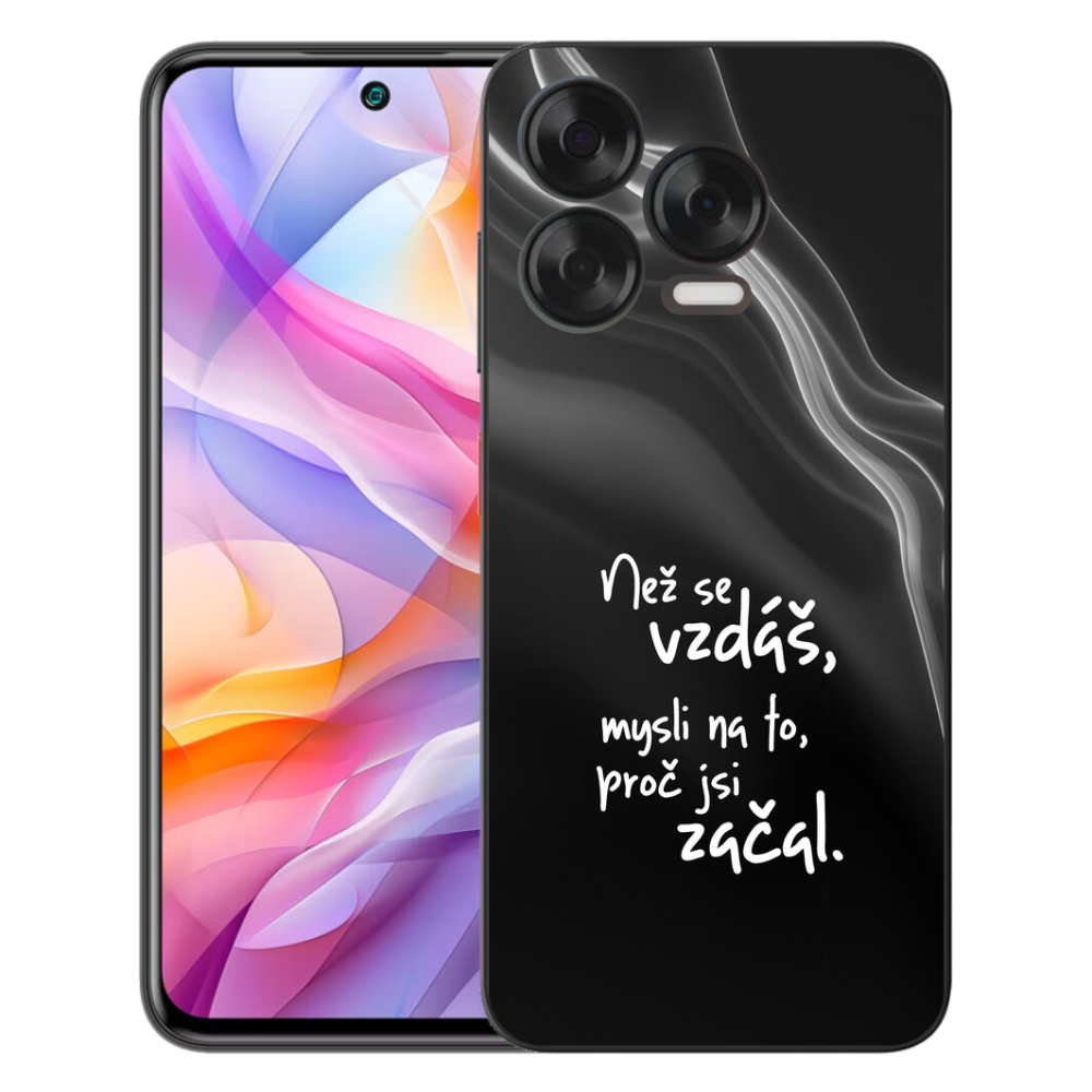 mmCase géltok a ZTE Blade V70 Vita-hoz – idézet 2, fekete háttérrel