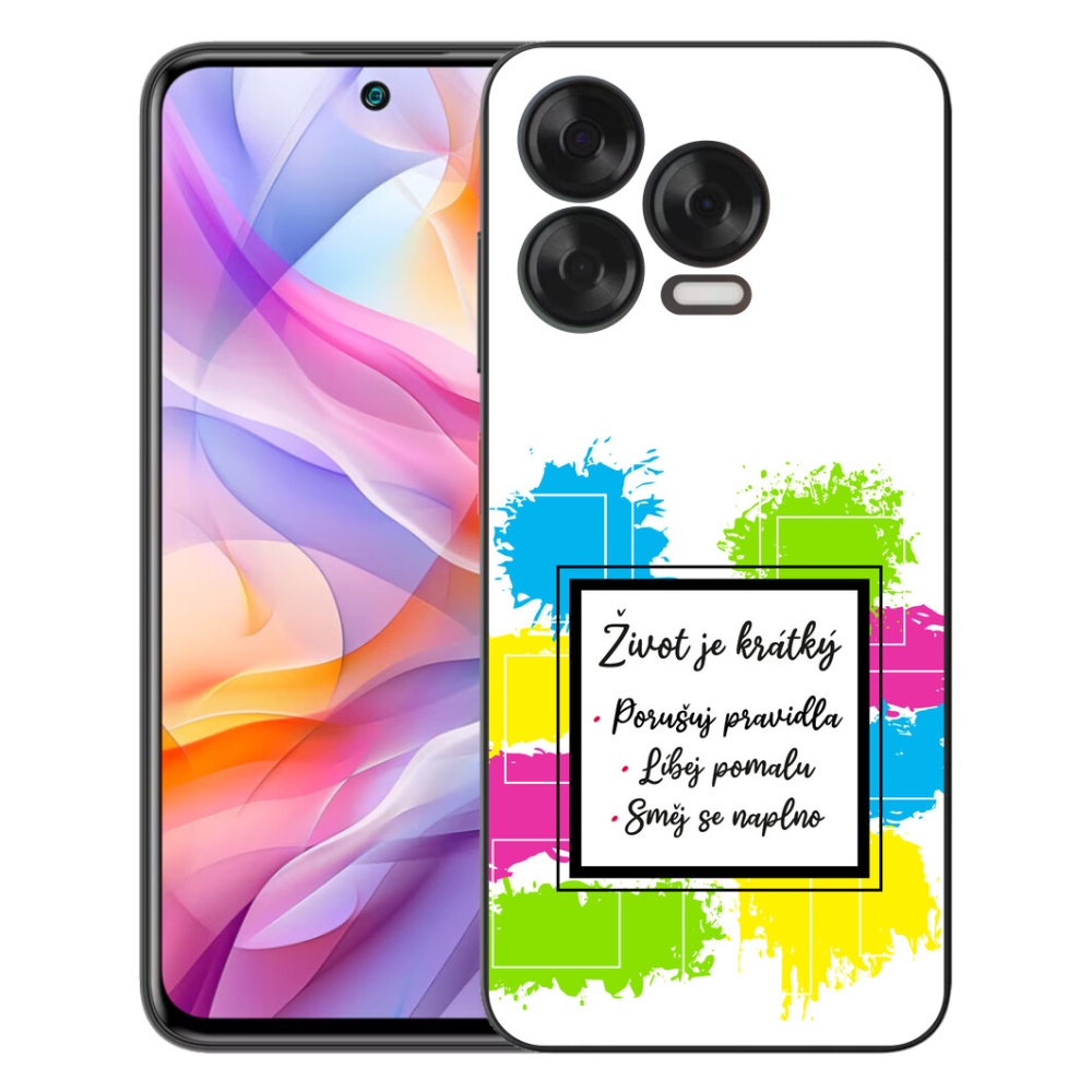 mmCase géltok a ZTE Blade V70 Vita-hoz – idézet 5, fehér háttérrel