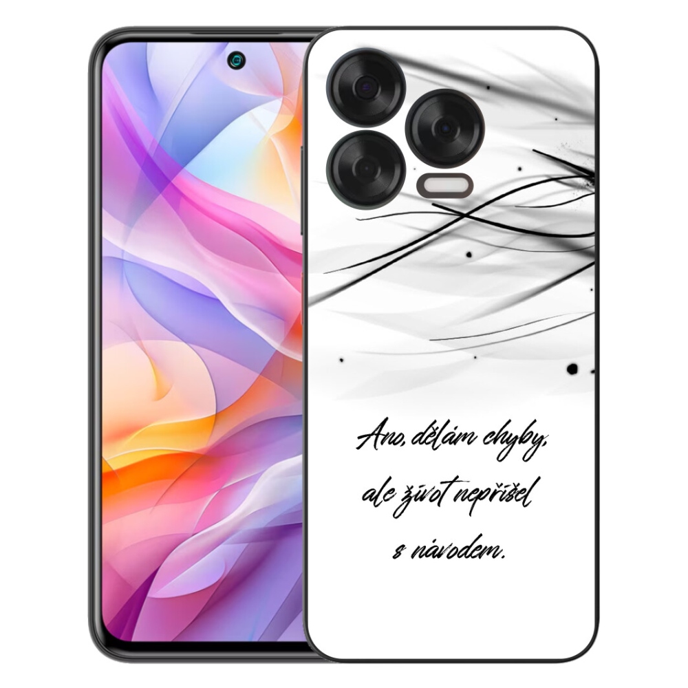mmCase gél tok a ZTE Blade V70 Vita készülékhez – idézet fehér háttérrel
