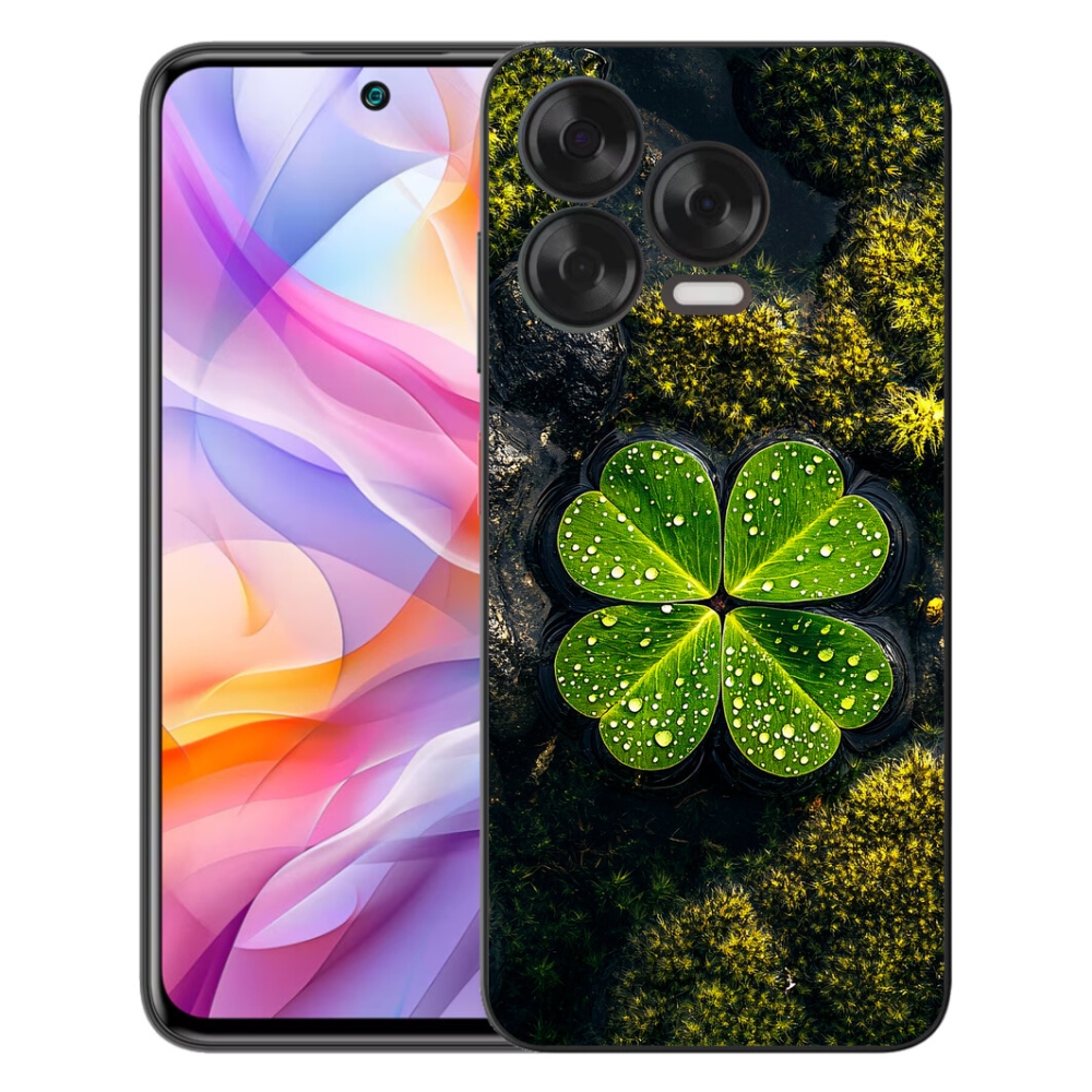 mmCase gél tok a ZTE Blade V70 Vita-hoz – négylevelű lóhere
