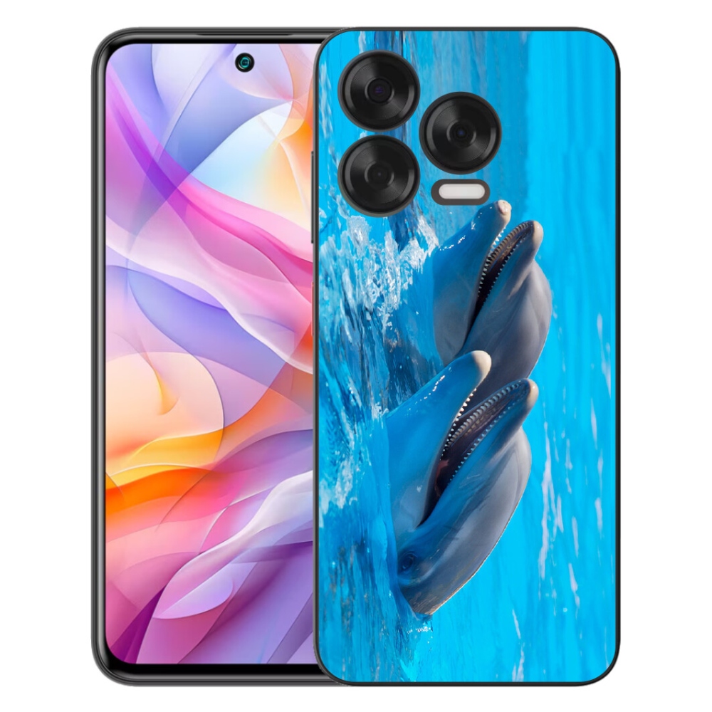 mmCase gél tok a ZTE Blade V70 Vita készülékhez – delfinek
